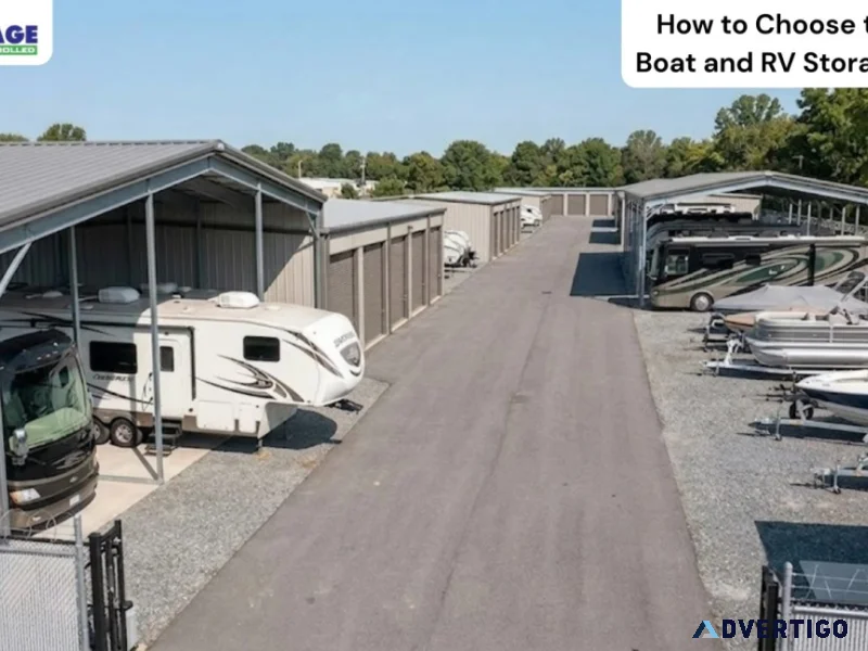 Affordable storage solutions for boats and rvs