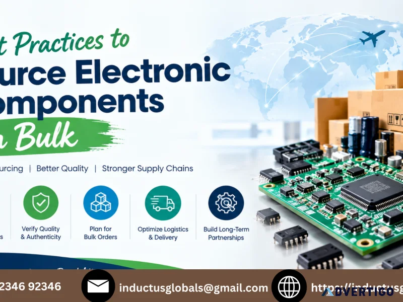Best practices to source electronic components in bulk