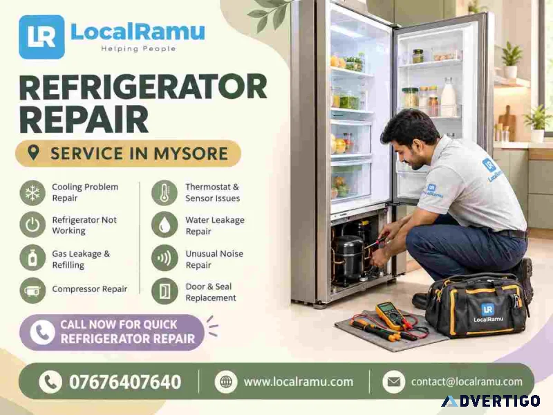 Professional refrigerator repair service in mysore localramu