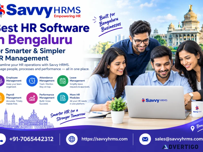Best hr software in bengaluru for smarter simpler hr management