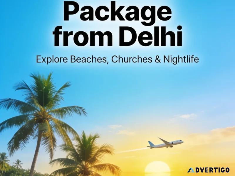 Honeymoon goa tour package from delhi private cab