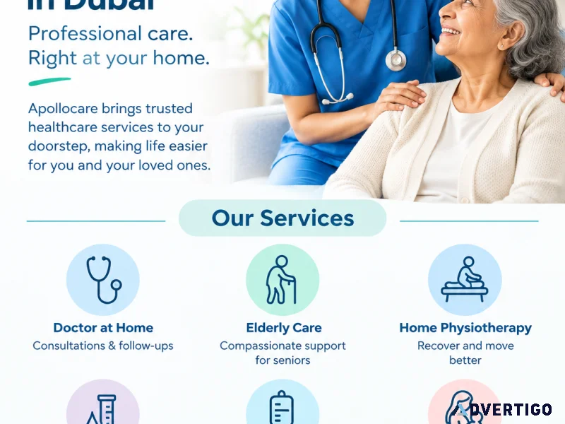 Home healthcare in dubai with professional support