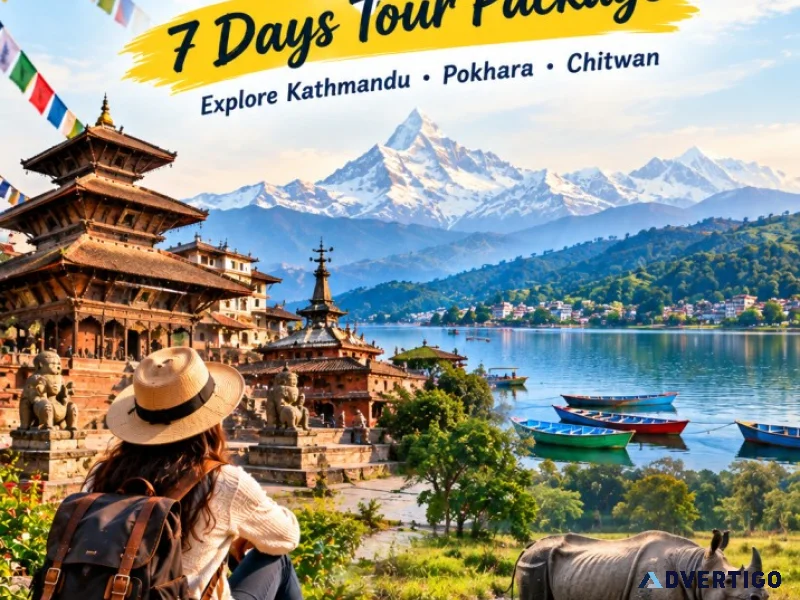 Affordable nepal 7 days tour package price 91 9090484850
