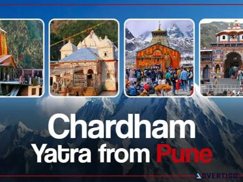 Chardham yatra package from pune 2026 book now