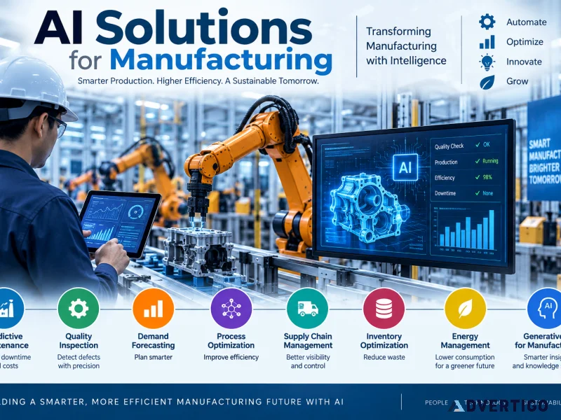 Ai solutions for manufacturing