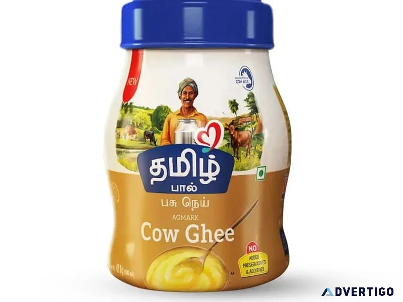 Pure tamil paal ghee traditional homemade cow ghee