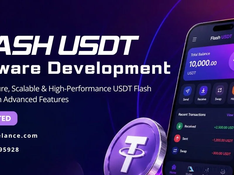 Flash usdt software development for testnet wallet api integr
