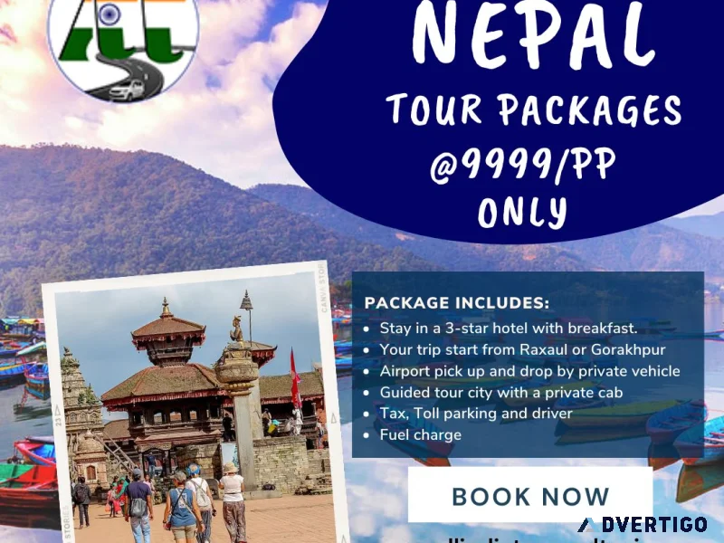 Nepal tour package from gorakhpur