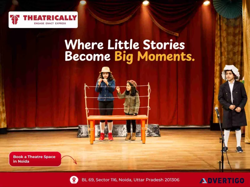 Theatre space on rent built for creativity