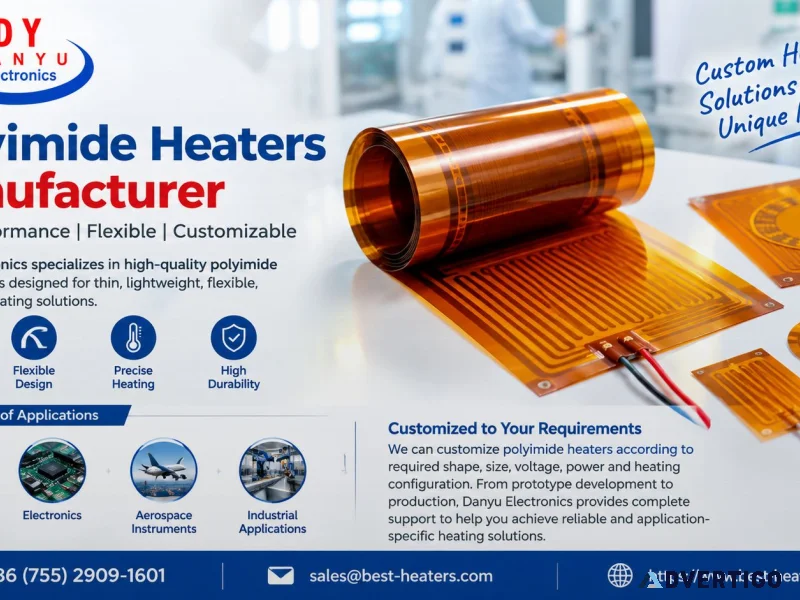 Polyimide heaters manufacturer flexible heating solutions