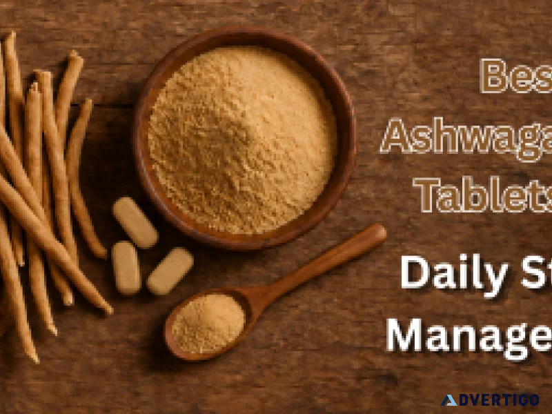 Best ashwagandha tablets for natural stress wellness support
