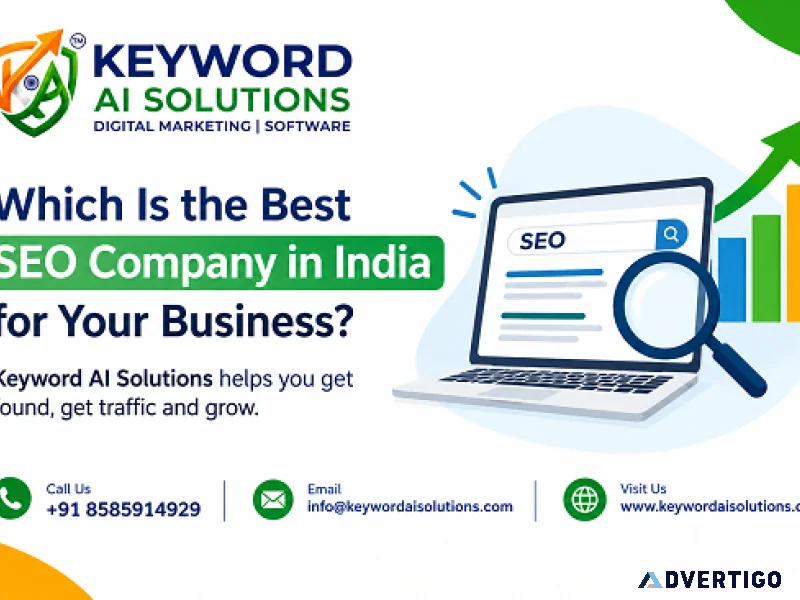 Keyword ai solutions develops best seo company in india plans th