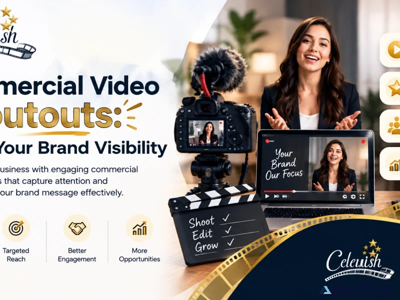 Commercial video shoutouts boost your brand visibility