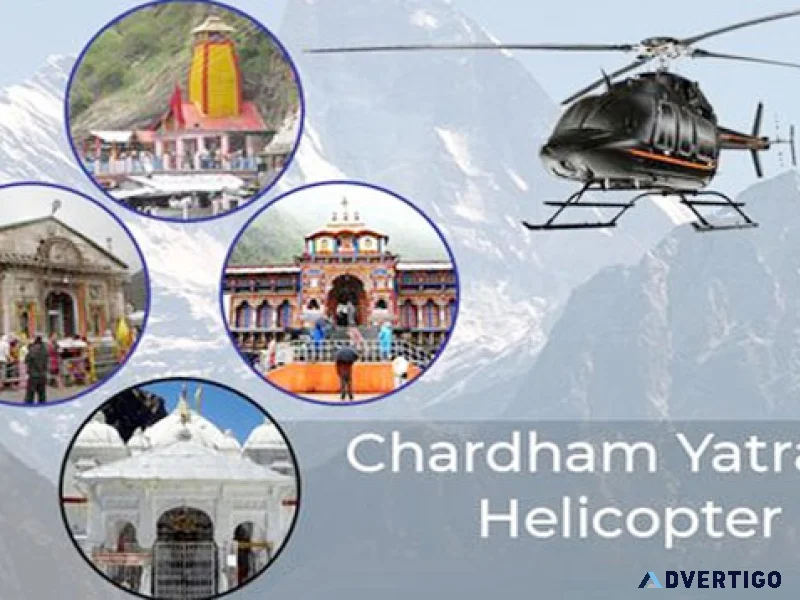 Chardham yatra by helicopter 2026 book vip darshan package