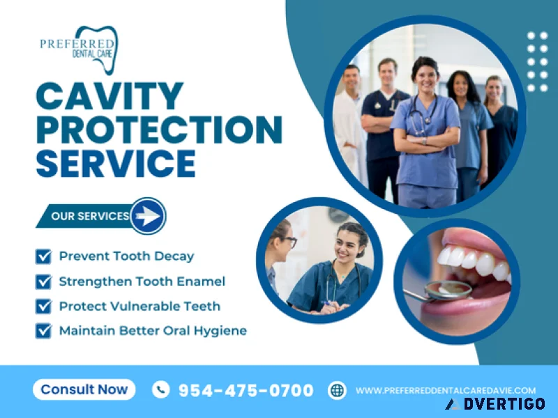 Cavity protection service for better oral health