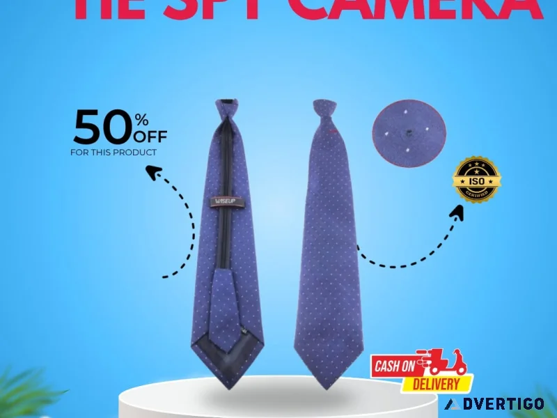 Necktie spy camera shop by spy world