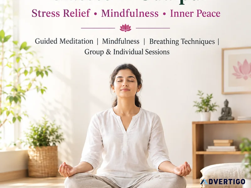 Meditation Service Classes in Udaipur Stress Relief Mindful