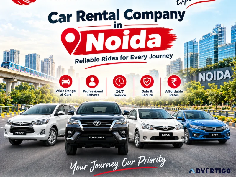 Car rental company in noida reliable travel services today