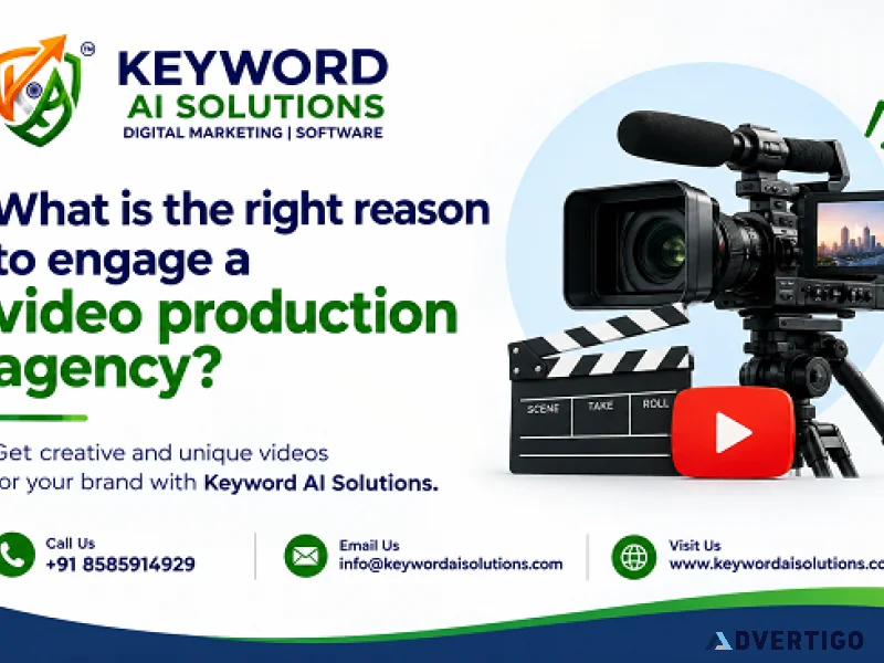 What is the right reason to engage a video production agency