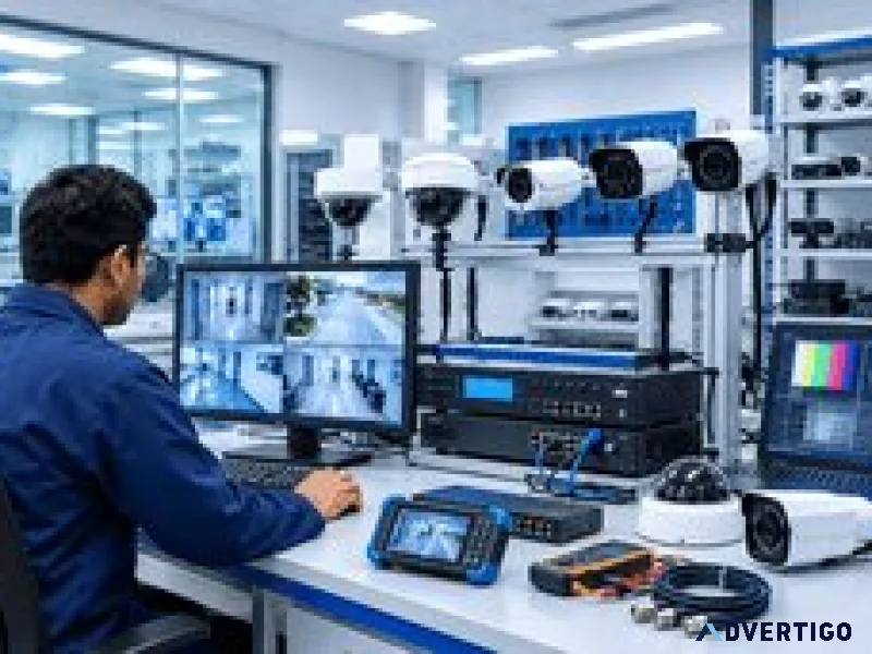 Cctv camera and recorder testing services for crs registration
