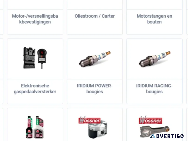 Porsche motortuning en prestatieonderdelen