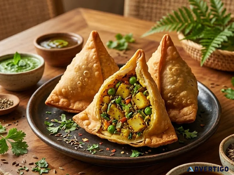 Vegan samosa bali spiced vegetable snack guide