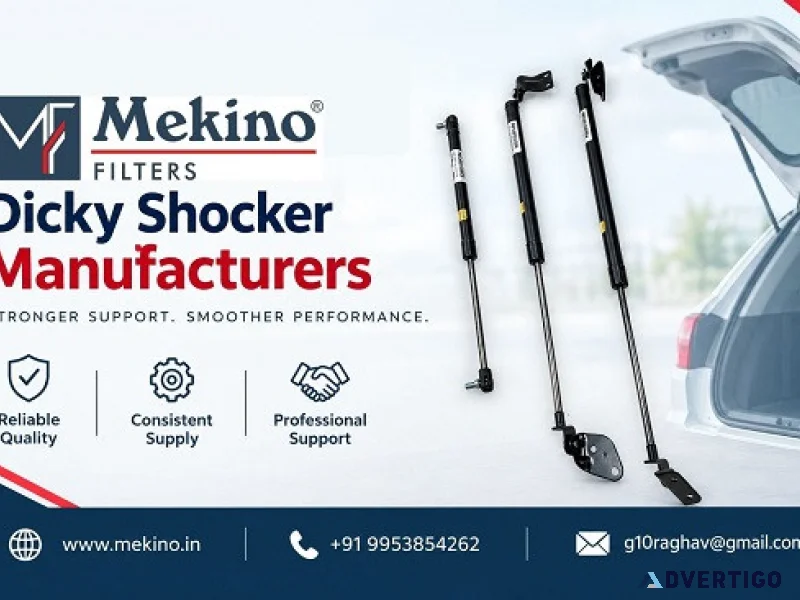 Why choose mekino for reliable dicky shocker manufacturers