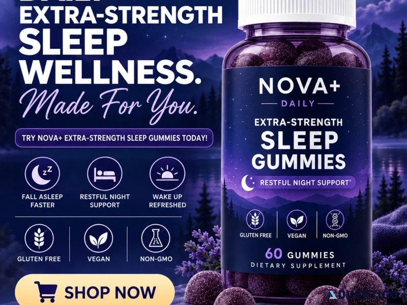 Buy extra strength sleep gummies online novaplus