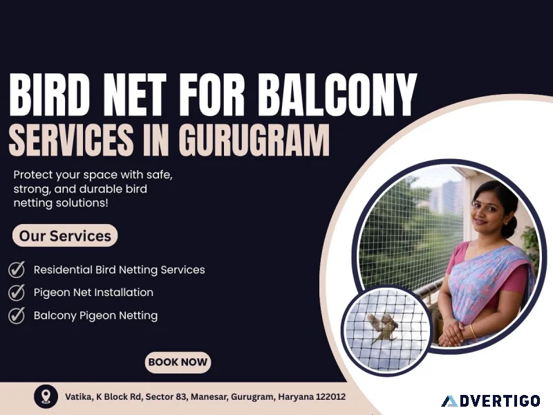 Bird net for balcony in gurugram at best price