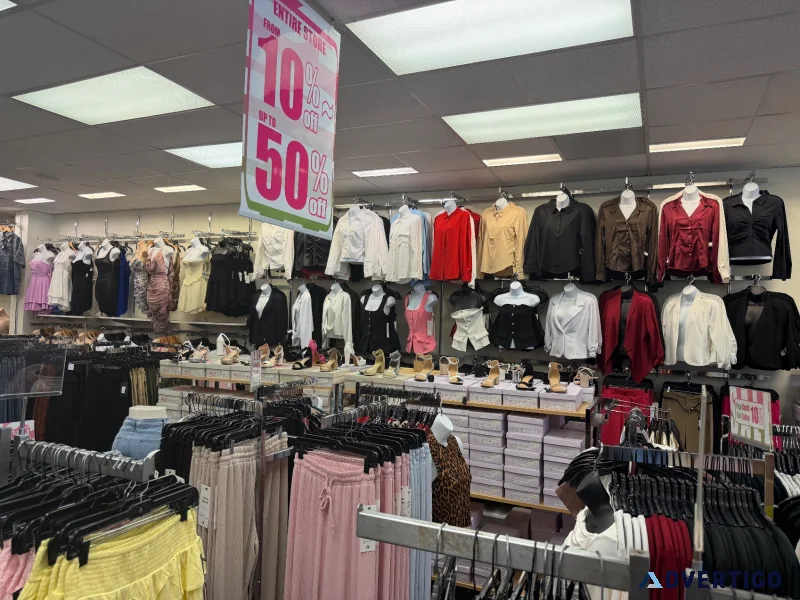 Trendin inc womens fashion boutique for sale 39000 providence