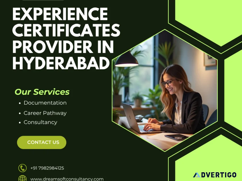It experience certificate provider in hyderabad