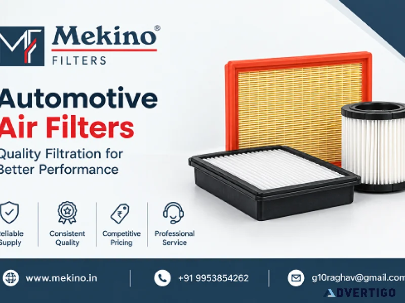 Why choose mekino as an air filter manufacturer