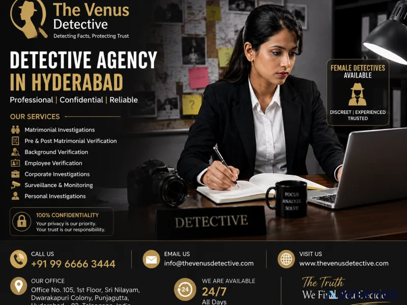 Detective agency in hyderabad confidential professional inve