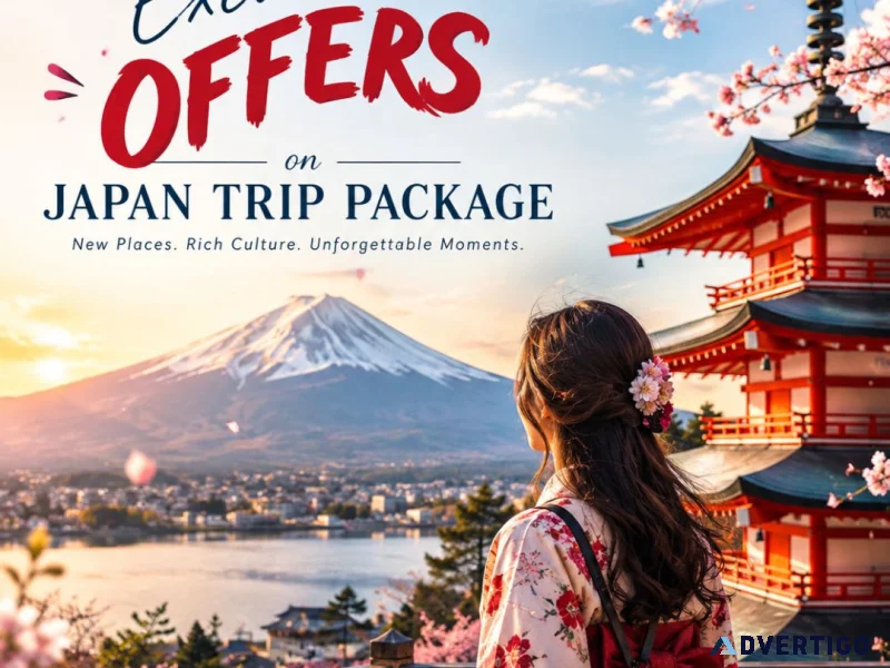 Exclusive offers on japan trip package 91 9090484850