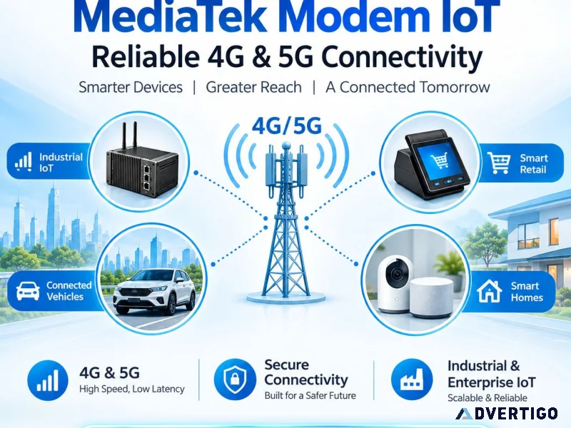 Mediatek modembased iot platforms reliable connectivity for th