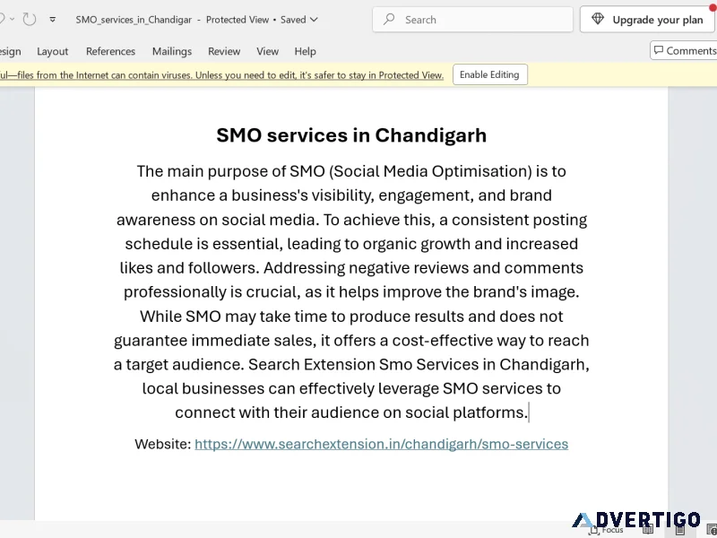 Smo services in chandigarh