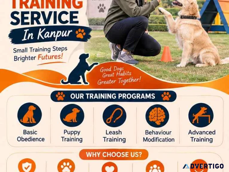 Dog training service in kanpur