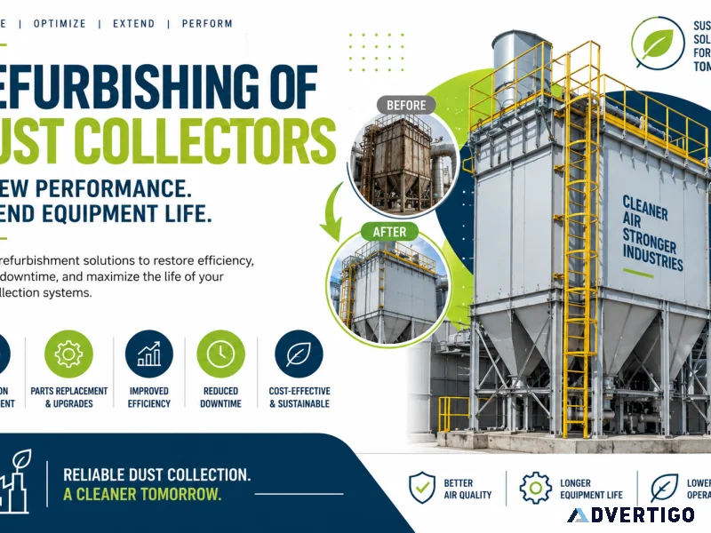 Refurbishing of dust collectors improve performance extend e