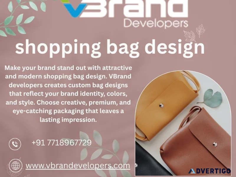 Best shopping bag design company for creative brand packaging