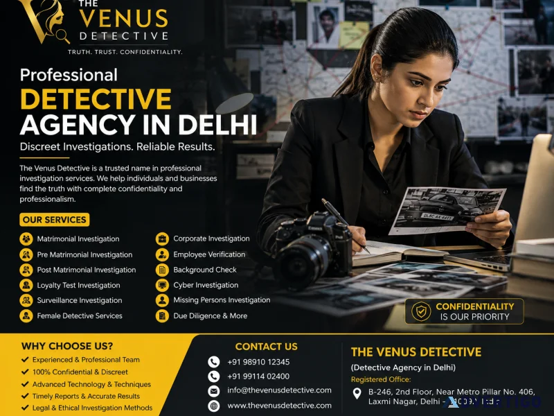 Professional detective agency in delhi