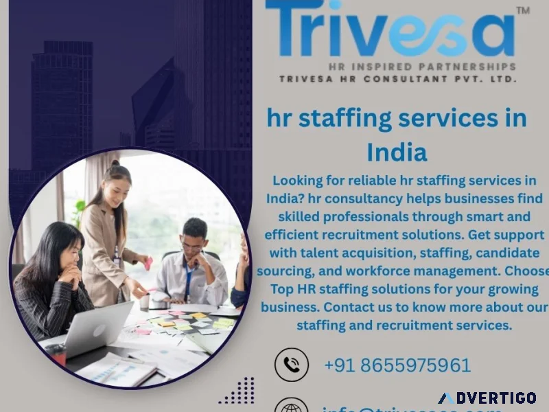 Hr staffing services in india trusted staffing solutions