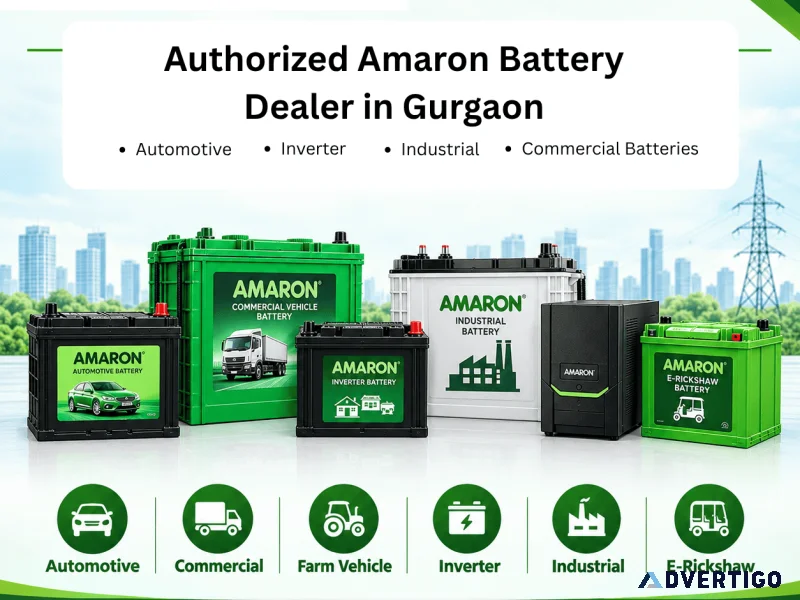 Authorized amaron battery dealer in gurgaon euro power tech