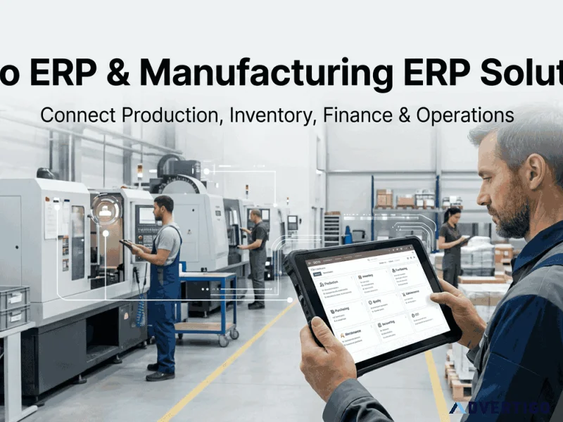 Manufacturing erp software