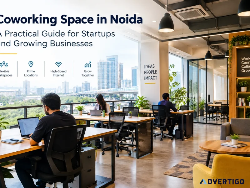 Modern coworking space in noida for flexible working