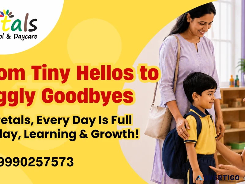 Give your child happy days daycare in delhi