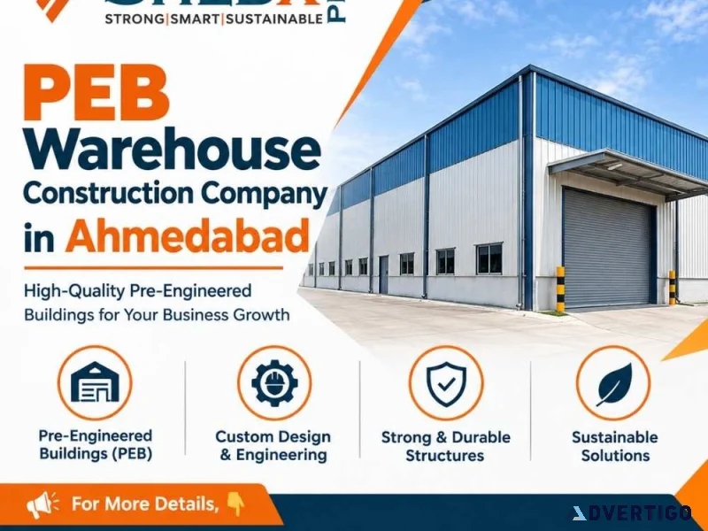 Peb warehouse construction company in ahmedabad shedx peb llp