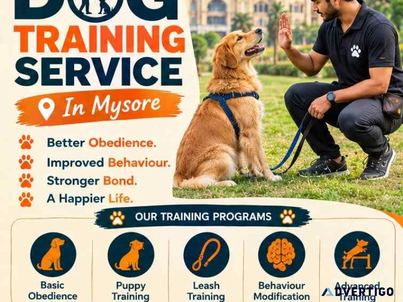 Dog training service in mysore