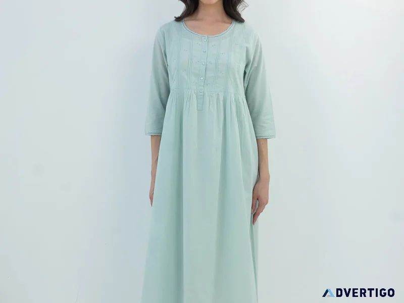 Shop cotton nightgowns online the cotton basket uae