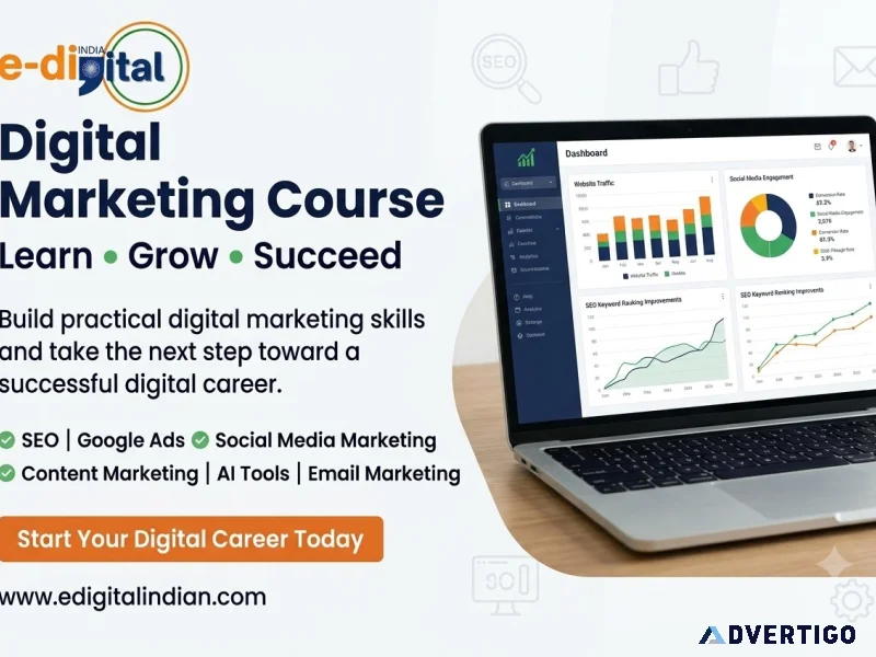 Digital marketing course learn grow succeed
