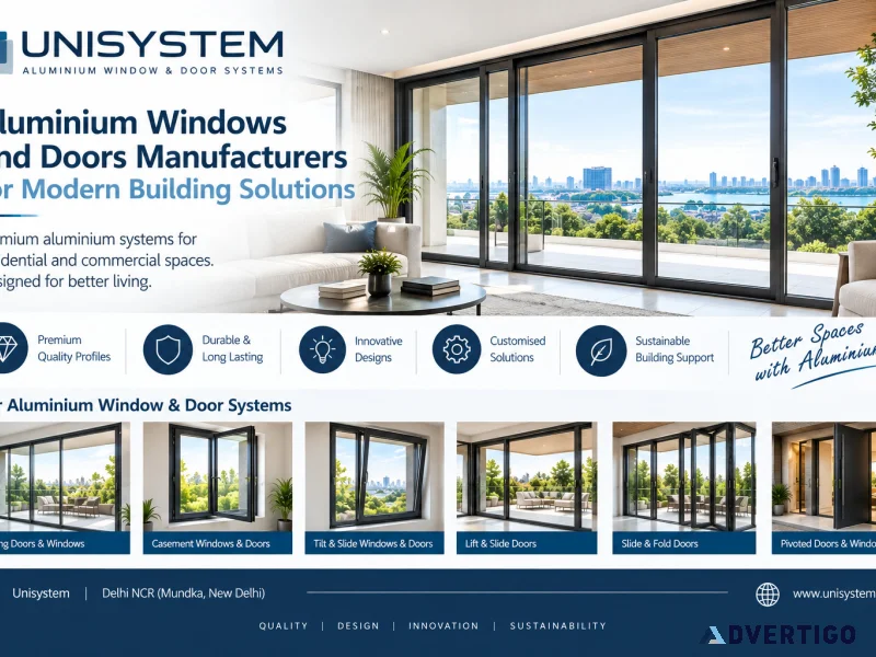 Aluminium windows and doors manufacturers